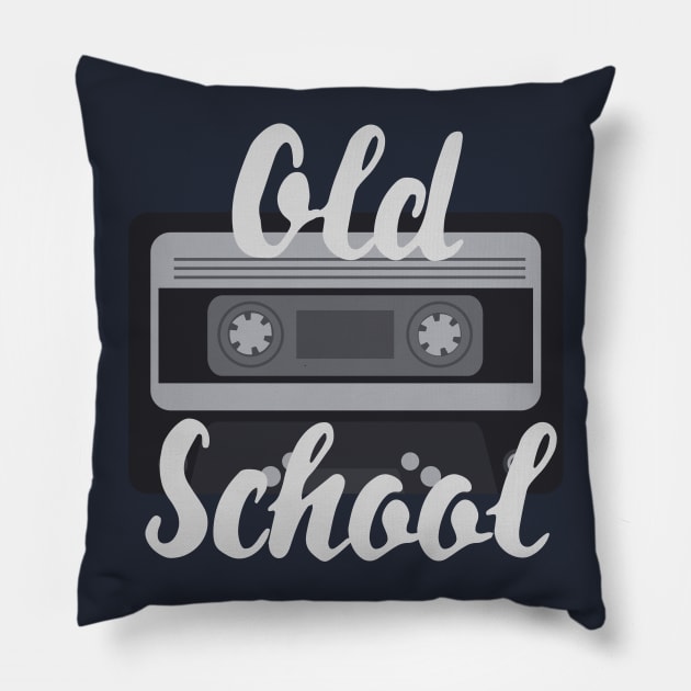 Old School Cassette Pillow by LegitHooligan