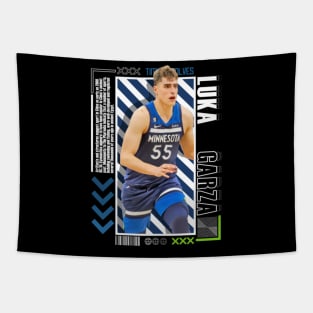 Luka Garza Paper Poster Version 10 Tapestry