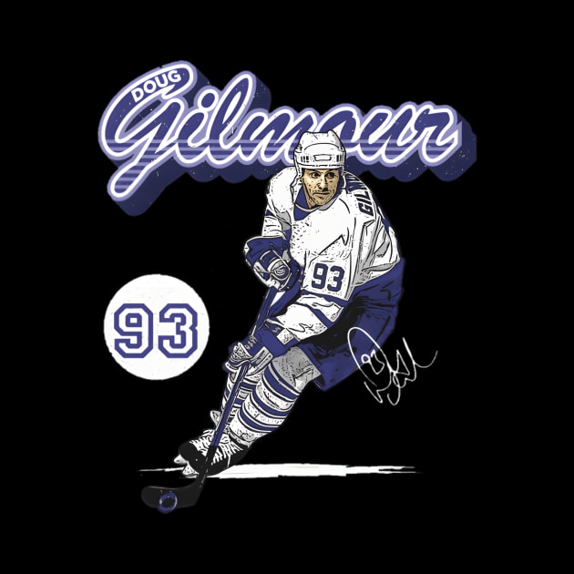 Doug Gilmour Toronto Script by linenativ