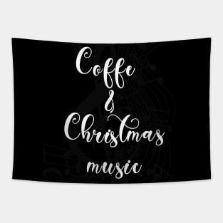 coffe & christmas music Tapestry