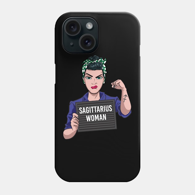 Sagittarius Woman Phone Case by Surta Comigo