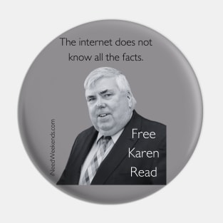The internet does not know all of the facts.  The DA Pin