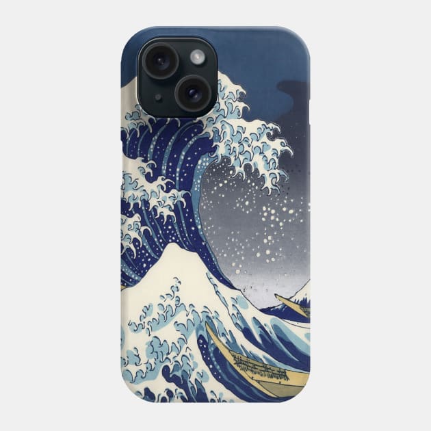 Great Wave: Kanagawa Night Phone Case by Sonder Sky