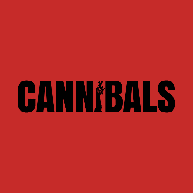 CANNIBALS - Black Logo by cannibals