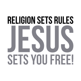 Jesus Sets You Free | Christian T-Shirt