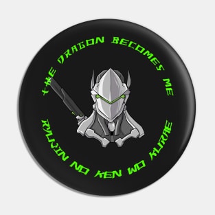 The Dragon Becomes Me Pin