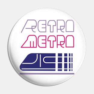 Retro Metro Pin