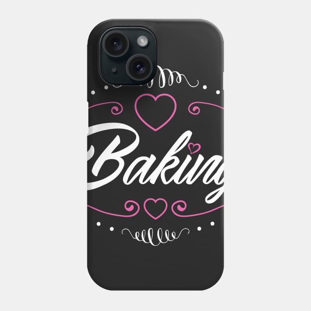 Love Baking Phone Case by jslbdesigns