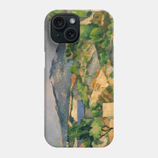 Francois Zola Dam by Paul Cezanne Phone Case