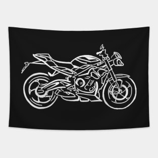 Triumph Street Triple 765 RS Motorcycle Tapestry