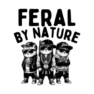 Feral By Nature Cats T-Shirt