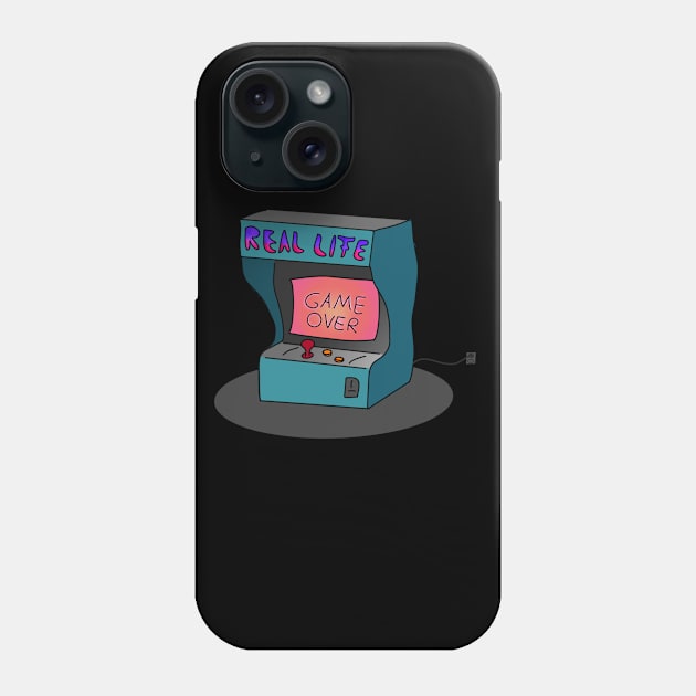 Arcade Machine Real Life Phone Case by fibster