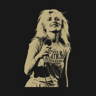 Classic Vintage Blondie Music Setup Official T-Shirt