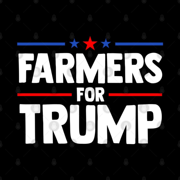 Farmers for Trump 2024 American Election Pro Trump Farmers by Emily Ava 1