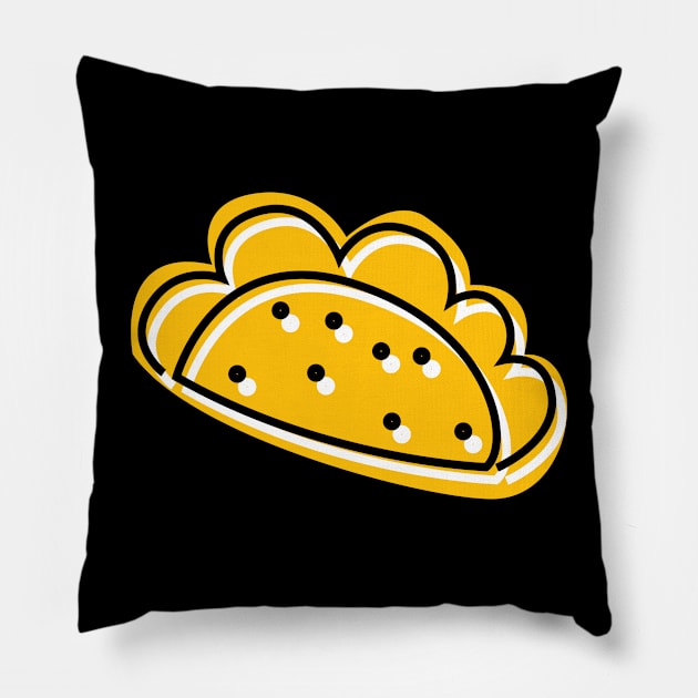 Pierogi Boys Brooklyn Pillow by pepart