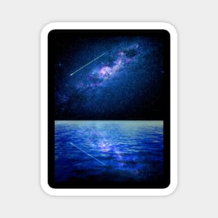 Milky Way over the Ocean Magnet