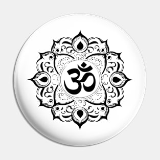 Cosmic Resonance: The Mystical Power of Om Pin