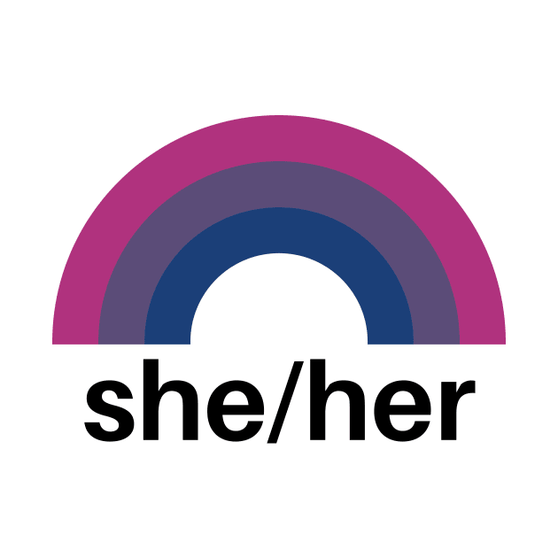 She/Her Pronouns Bisexual by lavenderhearts