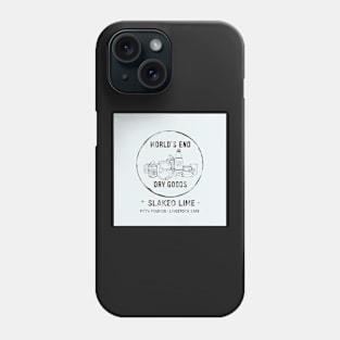 "World's End Dry Goods" Feedsack Logo Phone Case