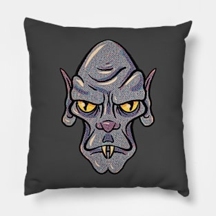 Nosferatu vampire retro vintage Pillow