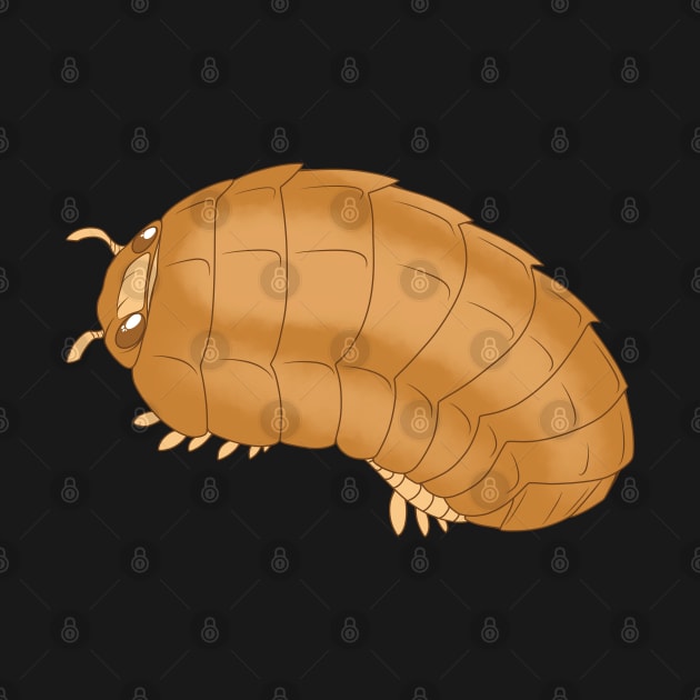 Powder Orange Isopod by TwilightSaint