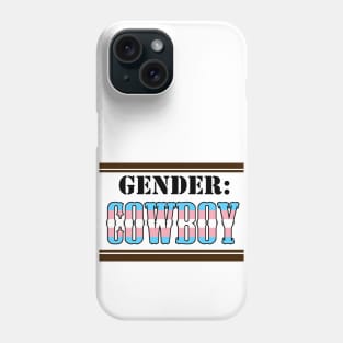 Gender: COWBOY - Trans Colors Phone Case