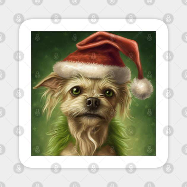 Grinch Dog Grinch Magnet TeePublic
