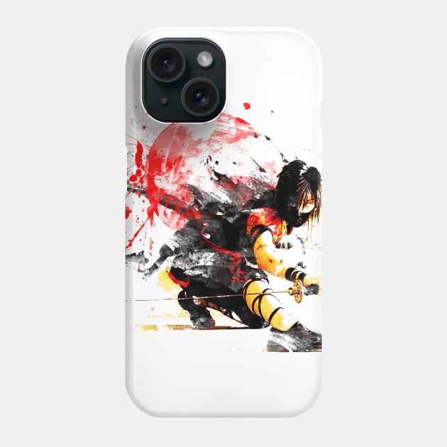 Asian Warrior Phone Case by vivalarevolucio