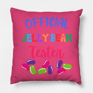 Official Jelly Bean Tester Pillow