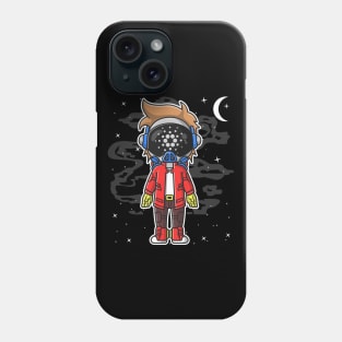 Hiphop Astronaut Cardano Crypto ADA Coin To The Moon Token Cryptocurrency Wallet Cardano HODL Birthday Gift For Men Women Kids Phone Case