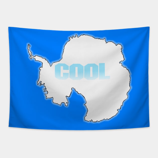 Cool Antarctica Tapestry by procrastitron4000