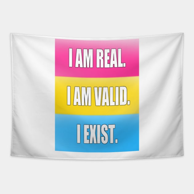 Pan Pride: I am Tapestry by The Curio Art Shop