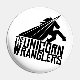 The Unicorn Wranglers Logo Pin