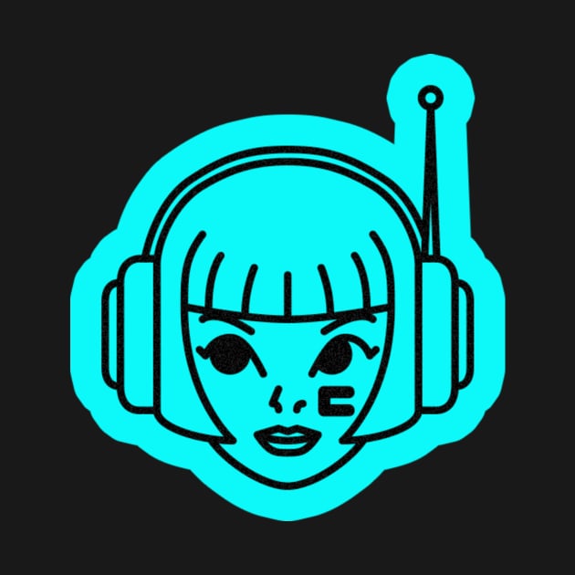 Jet Set Radio Portrait Icon - Mew by barbes-artworks