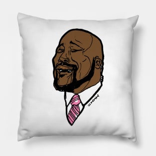 Shaq Singing Meme Tee Pillow