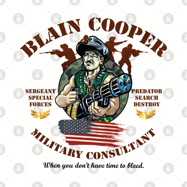 Blain Cooper Military Consultant by Alema Art