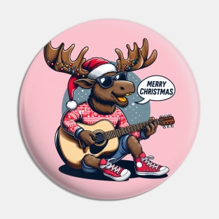 Merry Christmoose Moose Christmas 2024 Pin