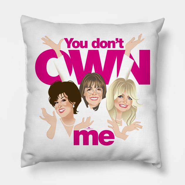 You don't own me Pillow by AlejandroMogolloArt