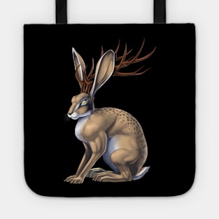 Jackalope Cryptid Creature Tote