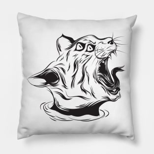 Black Cat Devil Pillow