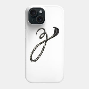 Z - Zebra spitting cobra Phone Case