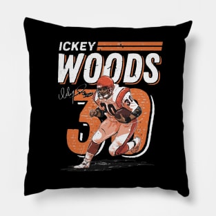 Ickey Woods Cincinnati Dash Pillow