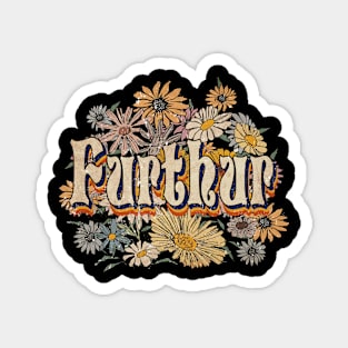 Personalized Furthur Name Birthday 70s 80s 90s Styles Magnet