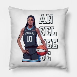 Angel Reese Anime Fan Art Pillow