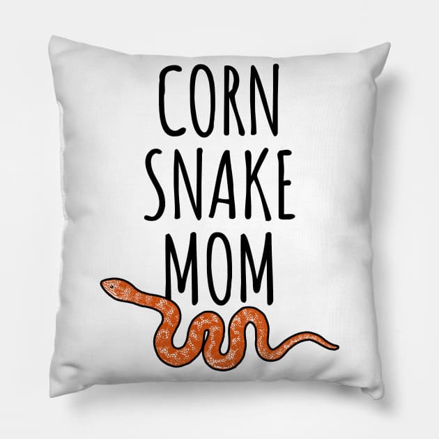 Corn Snake Mom Pillow by LunaMay