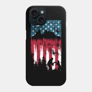 Dog in the woods Phone Case