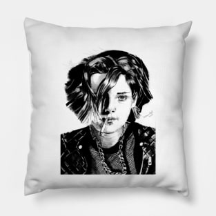 AllansArts 'Gorgeous gals' portrait Pillow