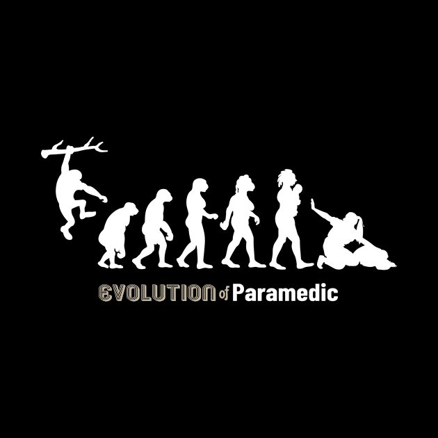 Evolution of Paramedic by ThyShirtProject - Affiliate