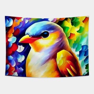 Perched Bird Tapestry