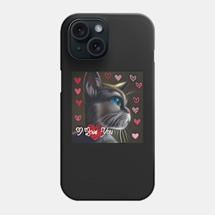 I LOVE YOU Valentine's Day Phone Case